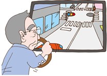 運転のシミュレーションです