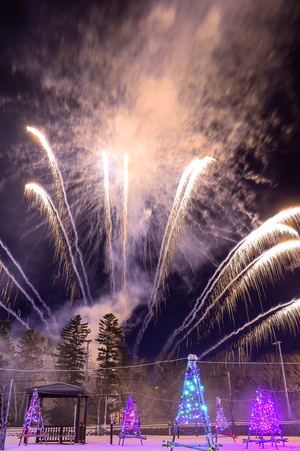 冬花火