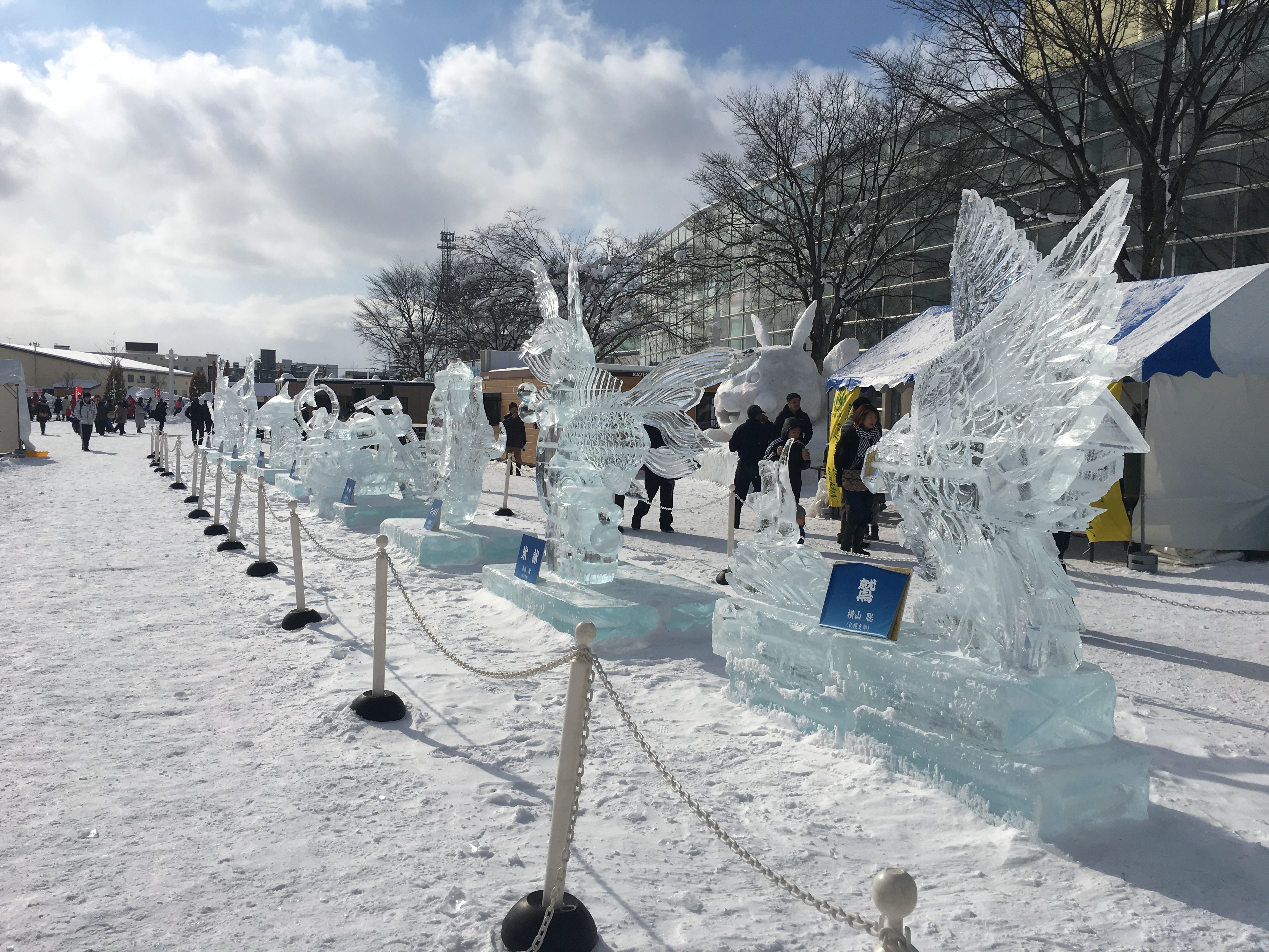 北海道氷彫刻展冬季北見大会
