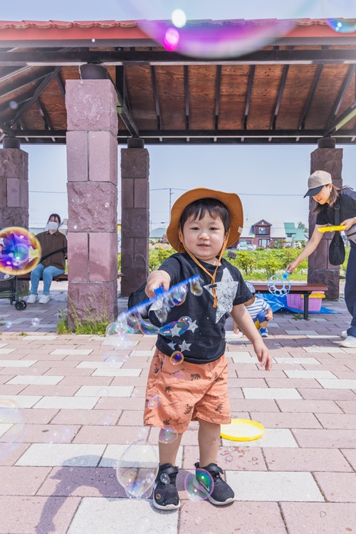 広報きたみ7月号の表紙写真