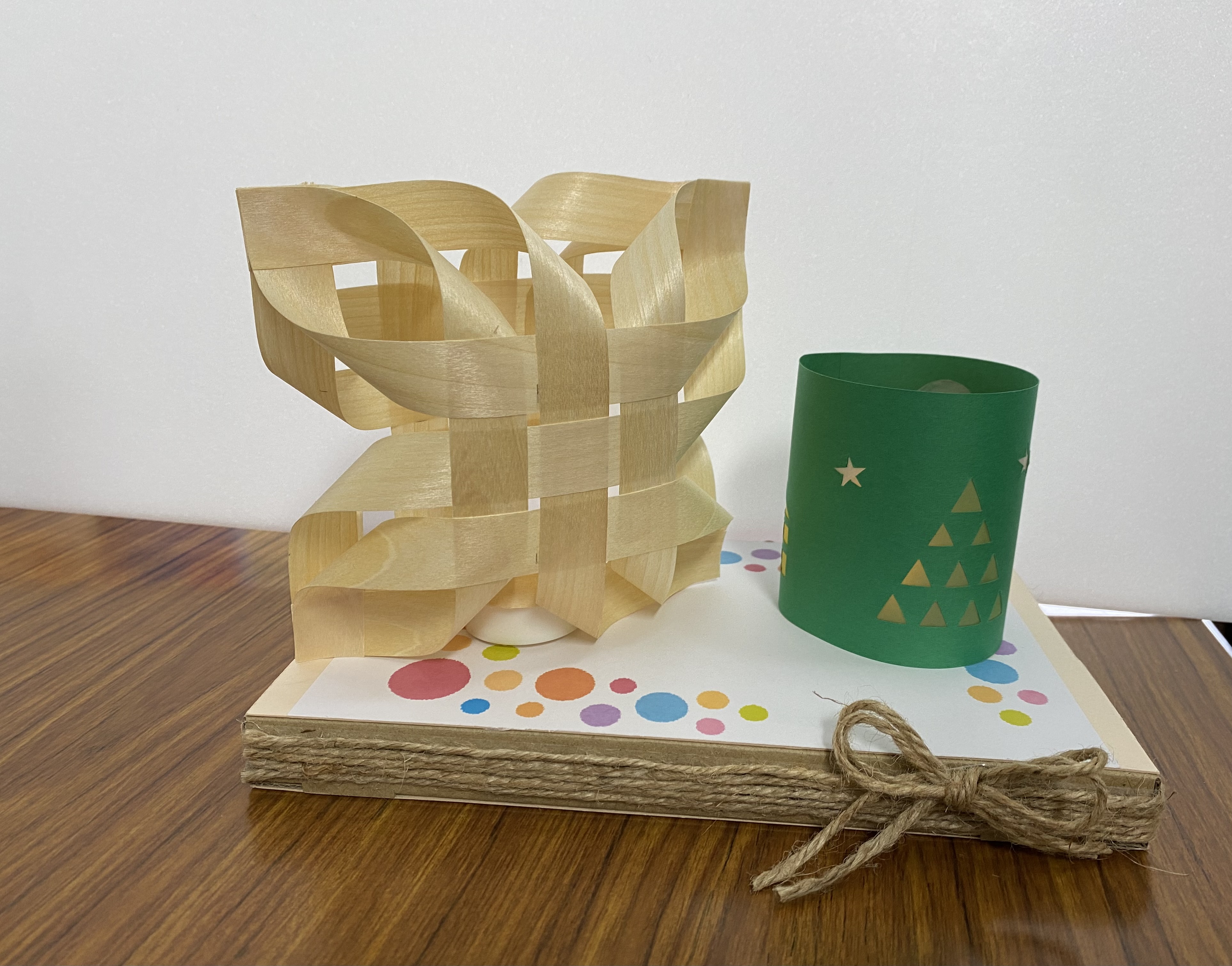 経木ランプ・色紙ランプ