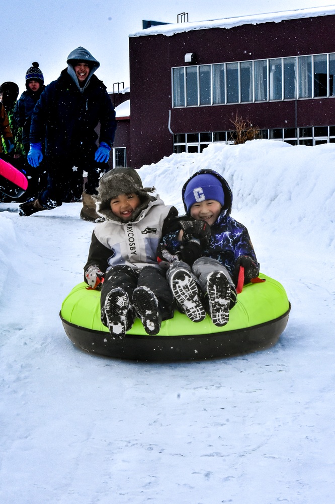 広報きたみ3月号の表紙写真