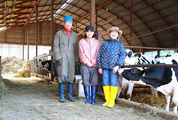 北見市常呂自治区酪農風景１